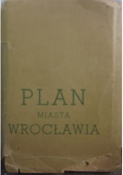 Plan miasta Wrocławia