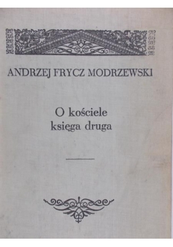 O kościele, księga II