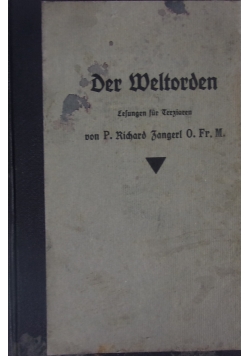 Der Meltorden ,1929r.