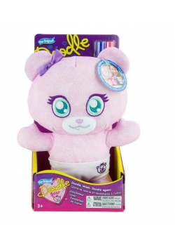 Doodle Bear Miś do malowania różowy 15cm TOMY