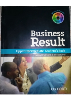 Business result upper intermediate student's book plus płyta CD