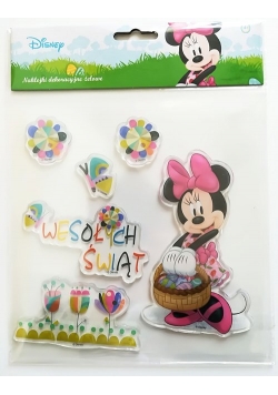 Naklejki żelowe Disney - Minnie 2