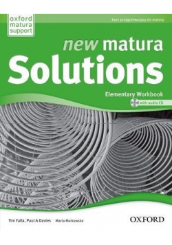 Matura Solutions N Elementary 2E WB PL OXFORD