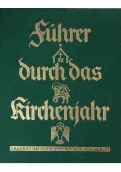 Fuhrer durch das kirchenjahr, 1935 r.