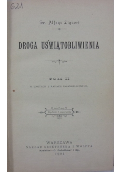 Droga uświątobliwienia, TOM II, 1901 r.
