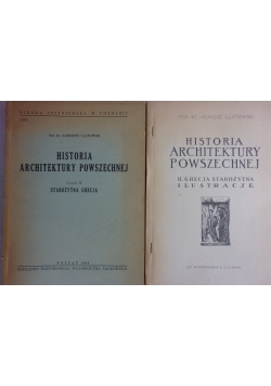 Historia architektury powszechnej, częśc 1 i 2