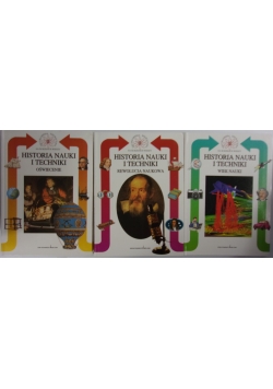 Historia Nauki i Techniki ,Zestaw 3 książek