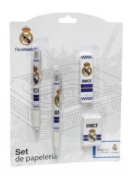 Zestaw przyborów szkolnych Real Madrid