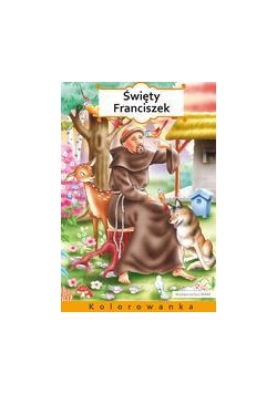 Kolorowanka. Święty Franciszek
