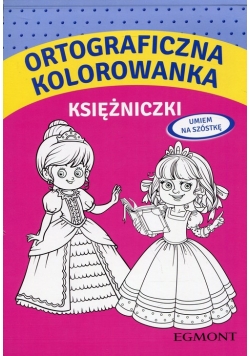 Ortograficzna kolorowanka Księżniczki
