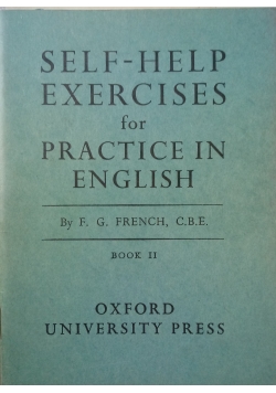 Self-help exercises for practice in English, book  II