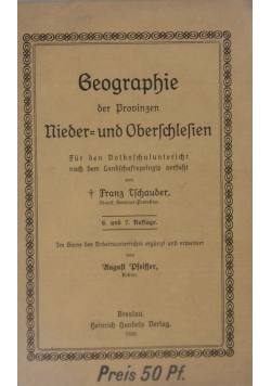 Geographie der Provinzen, 1929 r.