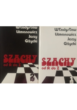 Szachy od A do Z Tom I do II