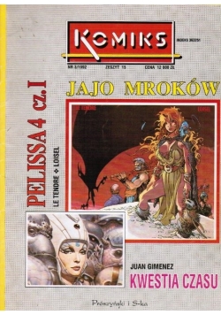 Komiks nr 3: Pelissa 4 cz. 1, Jajo mroków