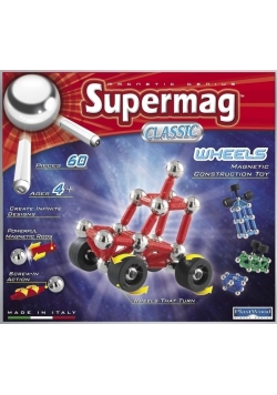 Klocki magnetyczne. Supermag koła 60