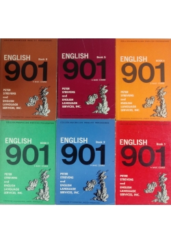 English 901 ,zestaw 6 książek