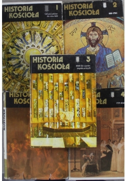 Historia Kościoła Tomy od 1 do 5