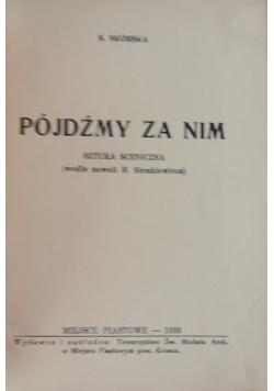 Pójdźmy za Nim