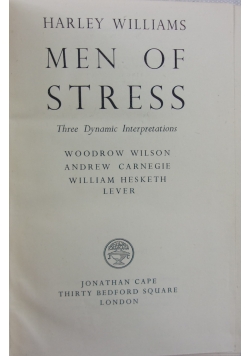 Men of stress, 1948 r.