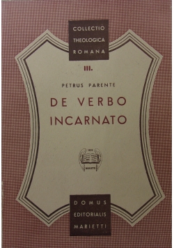 De Verbo Incarnato, 1939r.