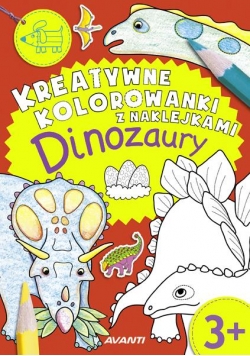 Kreatywne kolorowanki. Dinozaury