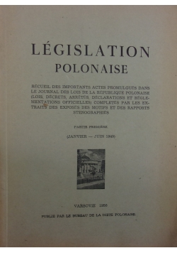 Legalisation Polonaise, 1950r.