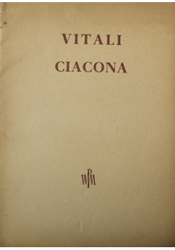 Ciacona