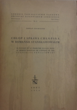 Chłop i sprawa chłopska w romansie Stanisławowskim nr 8, 1950 r.