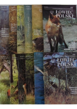 Ilustrowany miesięcznik Łowiecko - Przyrodniczy Łowiec Polski, 12 numerów