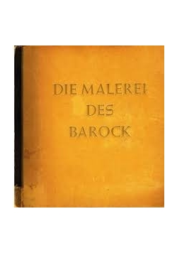 Die malerei des barock