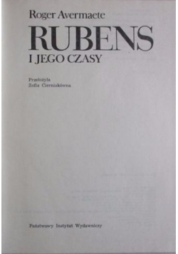 Rubens i jego czasy