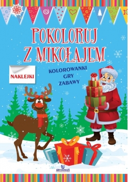 Pokoloruj z Mikołajem