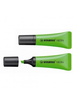 Zakreślacz Neon zielony (10szt) STABILO