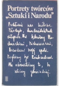 Portrety twórców "Sztuki i Narodu"