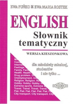 English. Słownik tematyczny kieszonkowy WAGROS