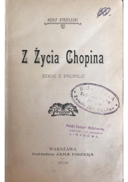 Z życia Chopina 1903 r.