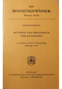 Die Binnengewasser volume XXIX