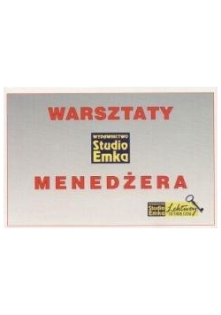 Warsztaty menedżera. Komplet 9 książek