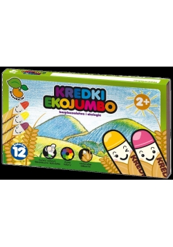 Kredki ekojumbo 12 kolorów