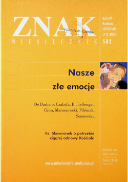 Znak miesięcznik nr 582