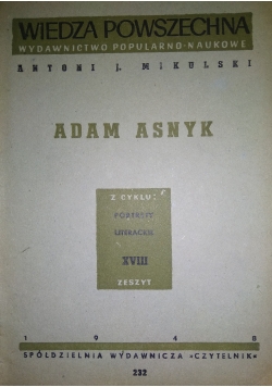 Adam Asnyk , 1948 r.