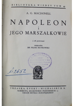 Napoleon i jego Marszałkowie 1939 r.