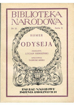 Homer Odyseja nr.21 seria II