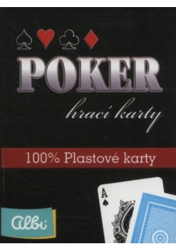 Poker karty plastikowe