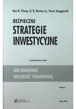 Strategie inwestycyjne