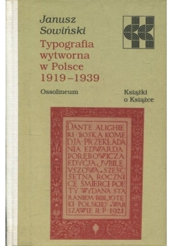 Typografia wytworna w Polsce w 1919- 1939