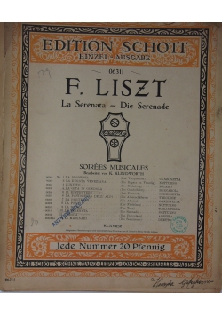 F. Liszt La Serenata Die Serenade
