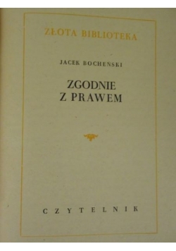 Zgodnie z prawem