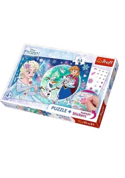 Puzzle 54 plus - Magiczna moc Elsy TREFL