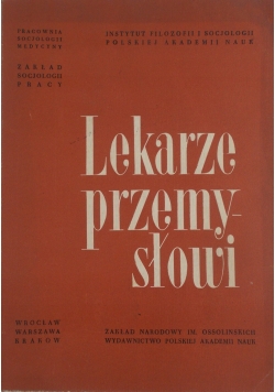 Lekarze przemysłowi